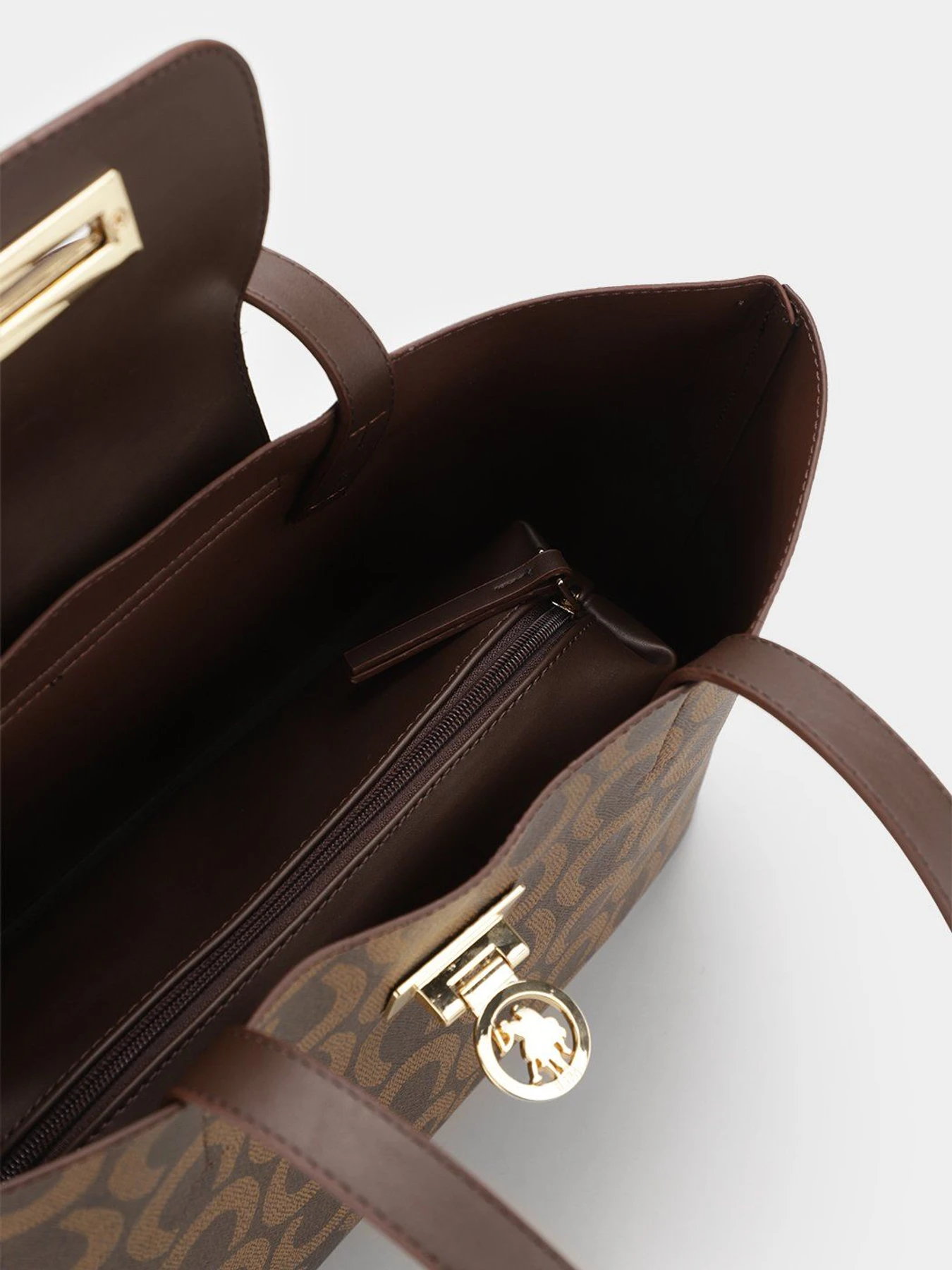 Сумки US Polo модель US21507 BROWN-BROWN Сумки US Polo модель US21507 BROWN-BROWN Фото