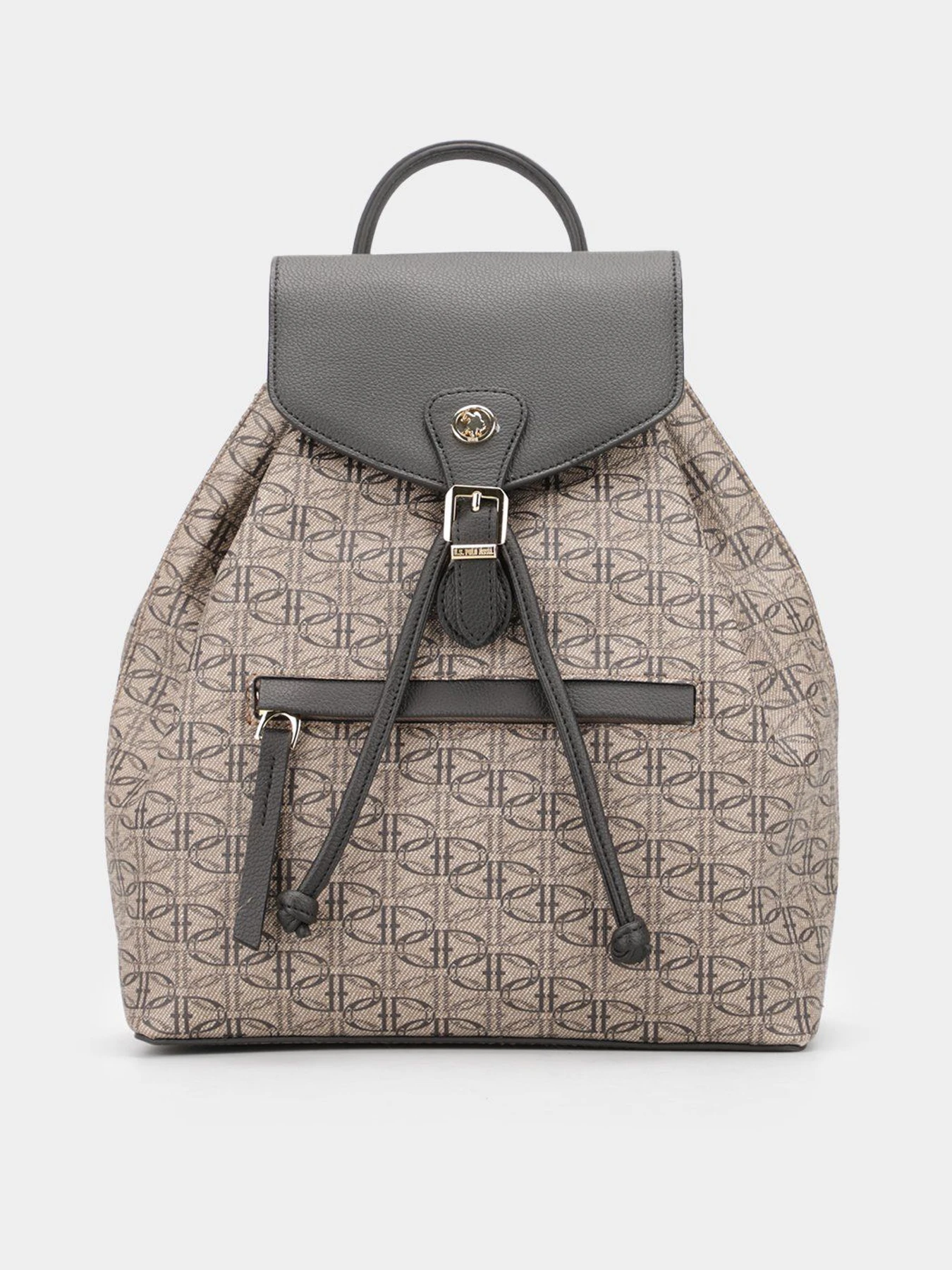 Рюкзаки US Polo модель US21637 TAUPE-BLACK Рюкзаки US Polo модель US21637 TAUPE-BLACK Фото