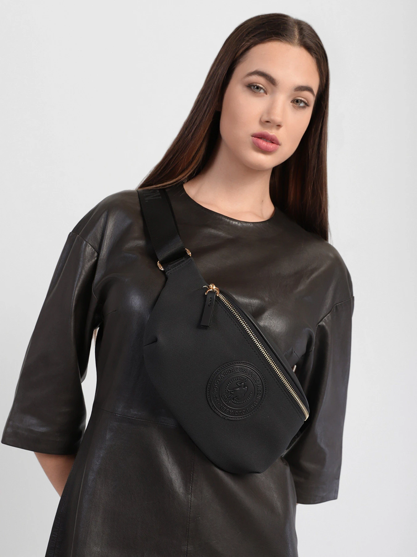 Сумки US Polo модель US21823 BLACK-BLACK Фото