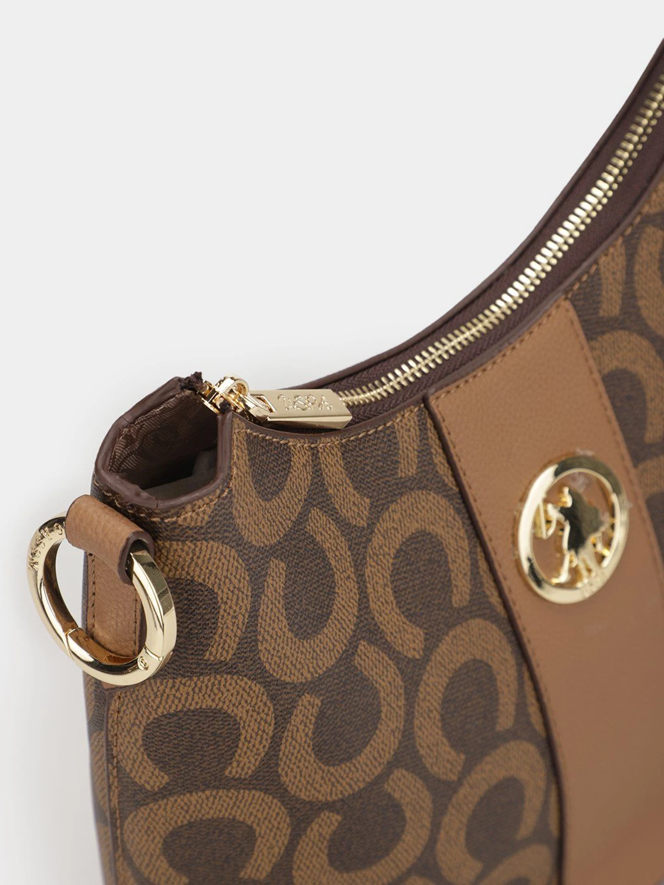 Сумки US Polo модель US21549 BROWN-L.BROWN Сумки US Polo модель US21549 BROWN-L.BROWN Фото