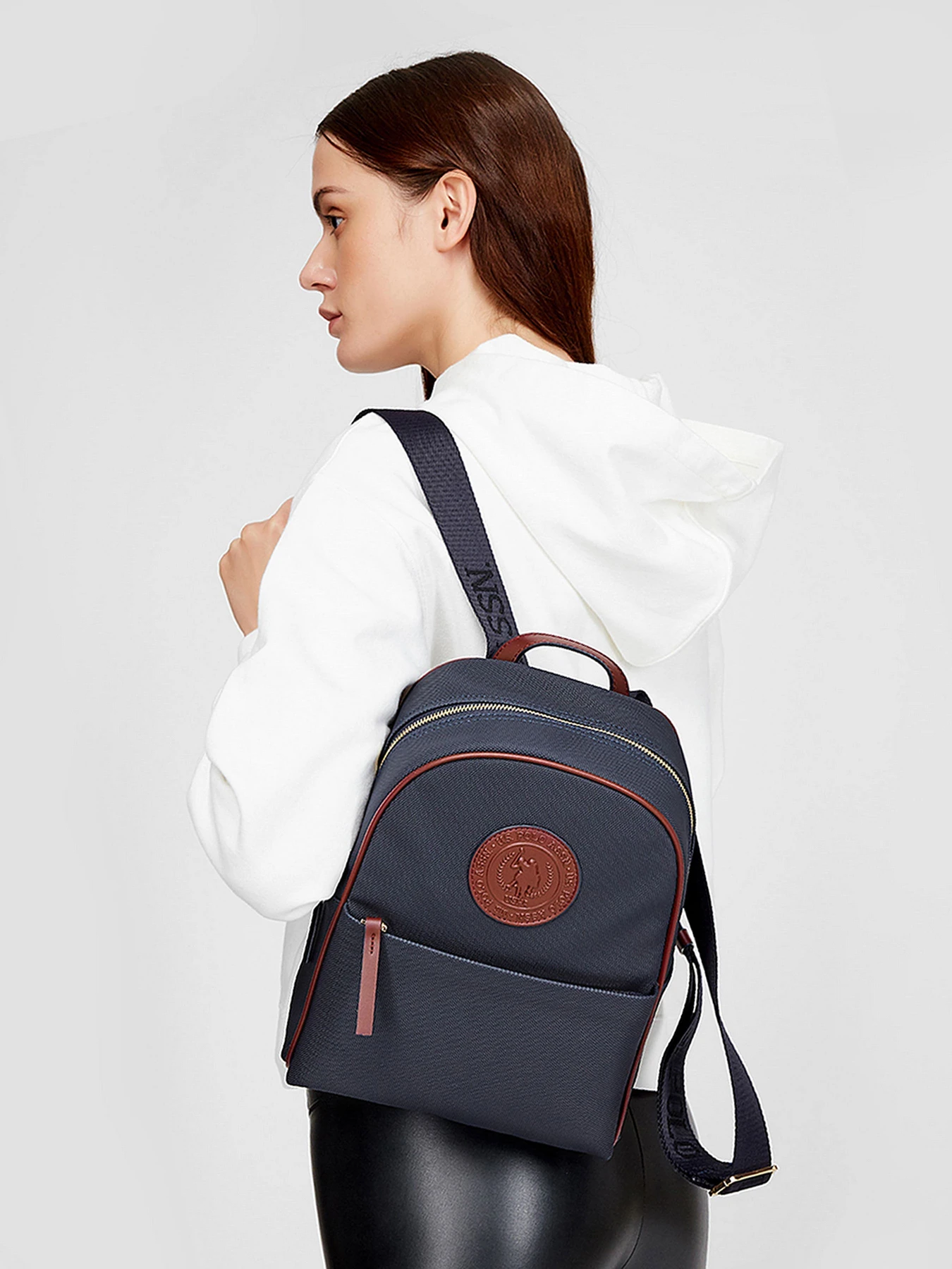 Рюкзаки US Polo модель US21820 NAVY-BURGUNDY Рюкзаки US Polo модель US21820 NAVY-BURGUNDY Фото