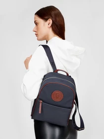 Рюкзаки US Polo модель US21820 NAVY-BURGUNDY Фото