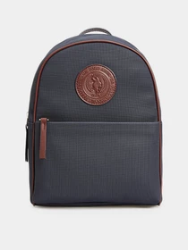 Рюкзаки US Polo модель US21820 NAVY-BURGUNDY Фото