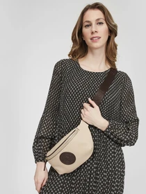 Сумки US Polo модель US21823 BEIGE-BROWN Фото