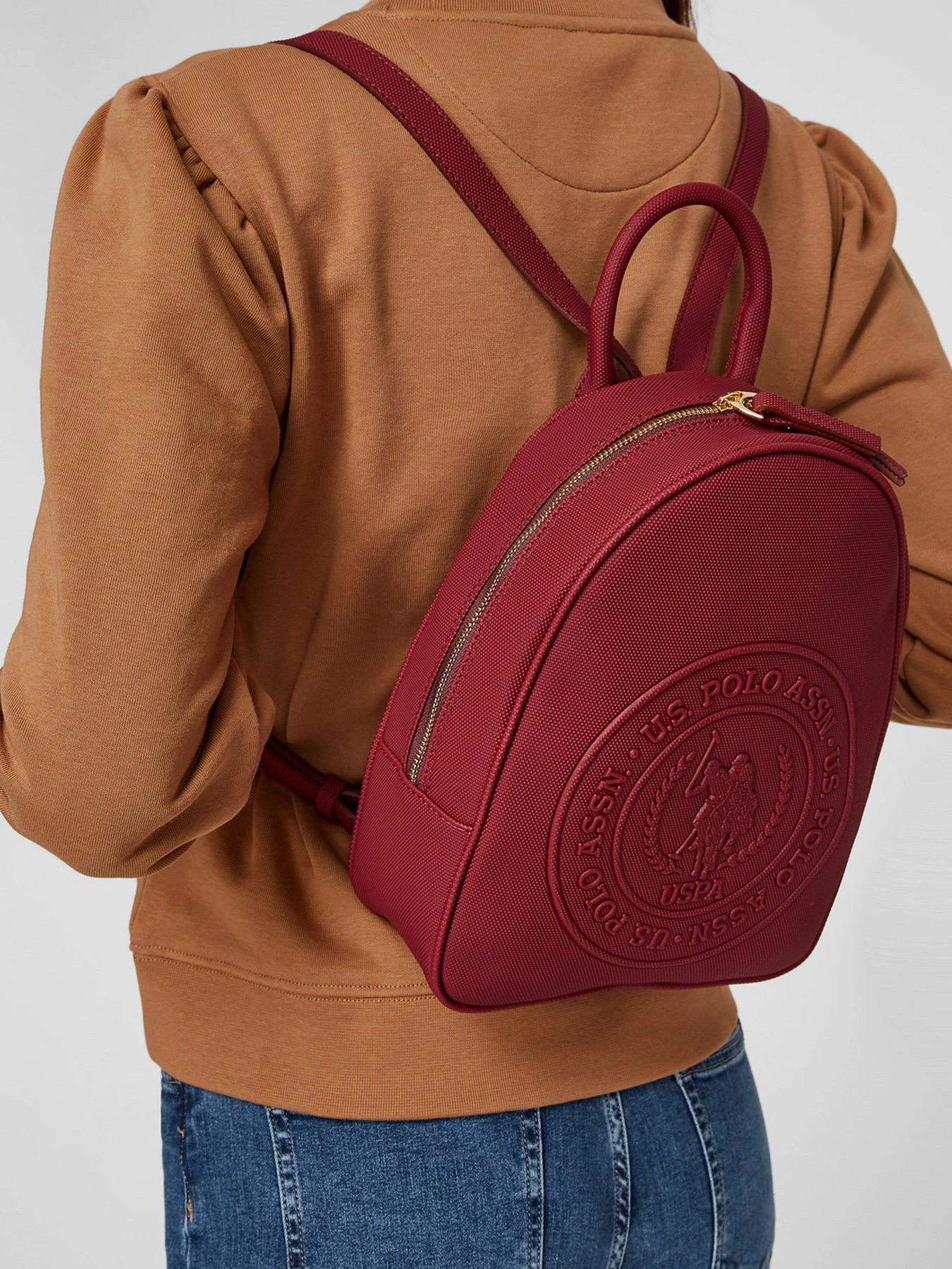 Рюкзаки US Polo модель US21344 BURGUNDY Рюкзаки US Polo модель US21344 BURGUNDY Фото