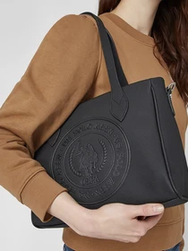 Сумки US Polo модель US21816 BLACK-BLACK Фото