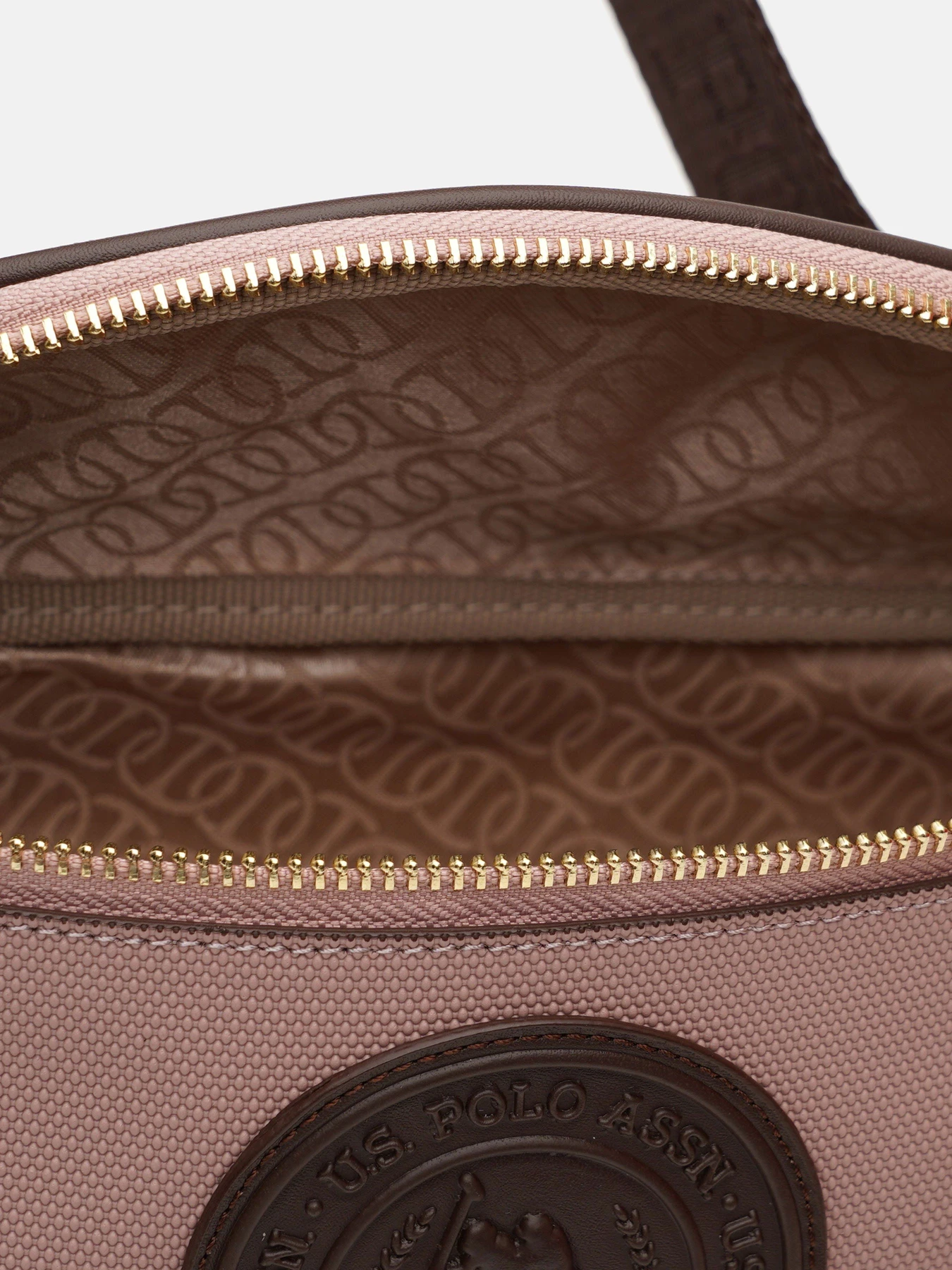 Сумки US Polo модель US21823 LILAC-BROWN Сумки US Polo модель US21823 LILAC-BROWN Фото