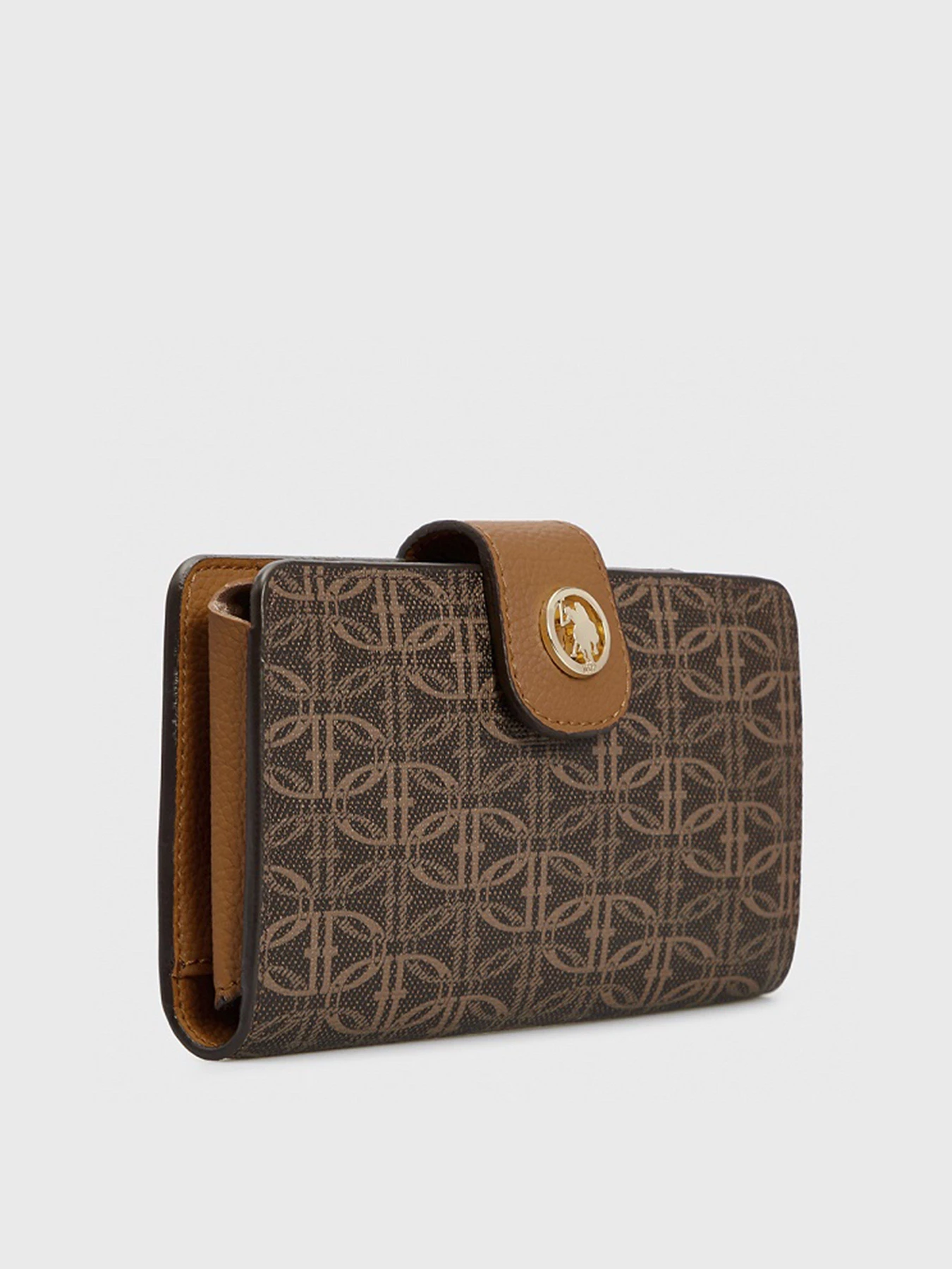 Кошельки US Polo модель USC21884 BROWN-BROWN Фото