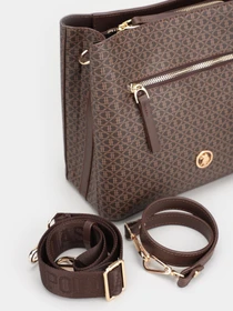 Сумки US Polo модель US8412 BROWN-BROWN Фото