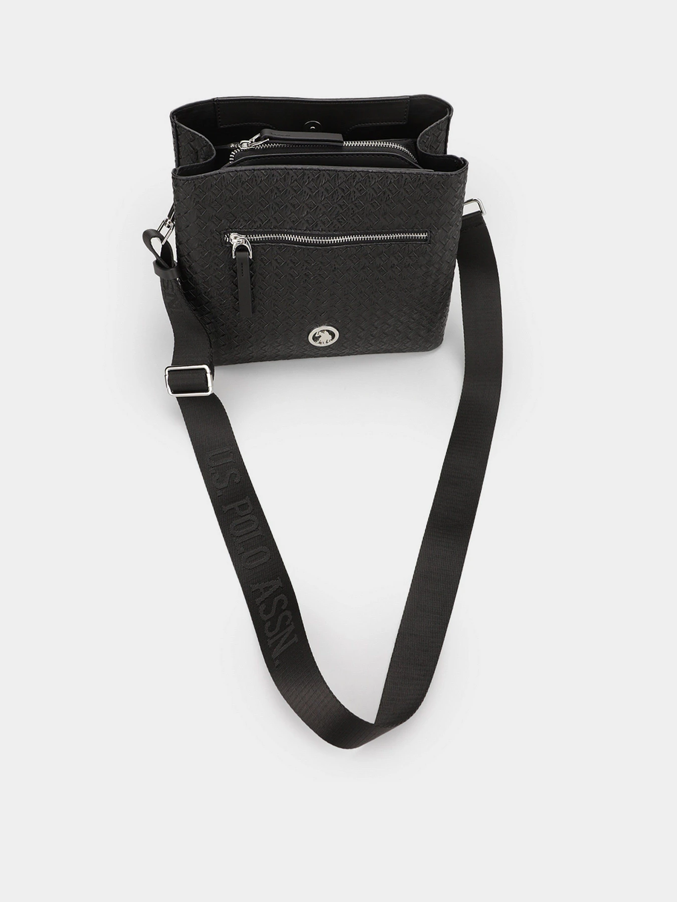 Сумки US Polo модель US8414 BLACK-BLACK Сумки US Polo модель US8414 BLACK-BLACK Фото