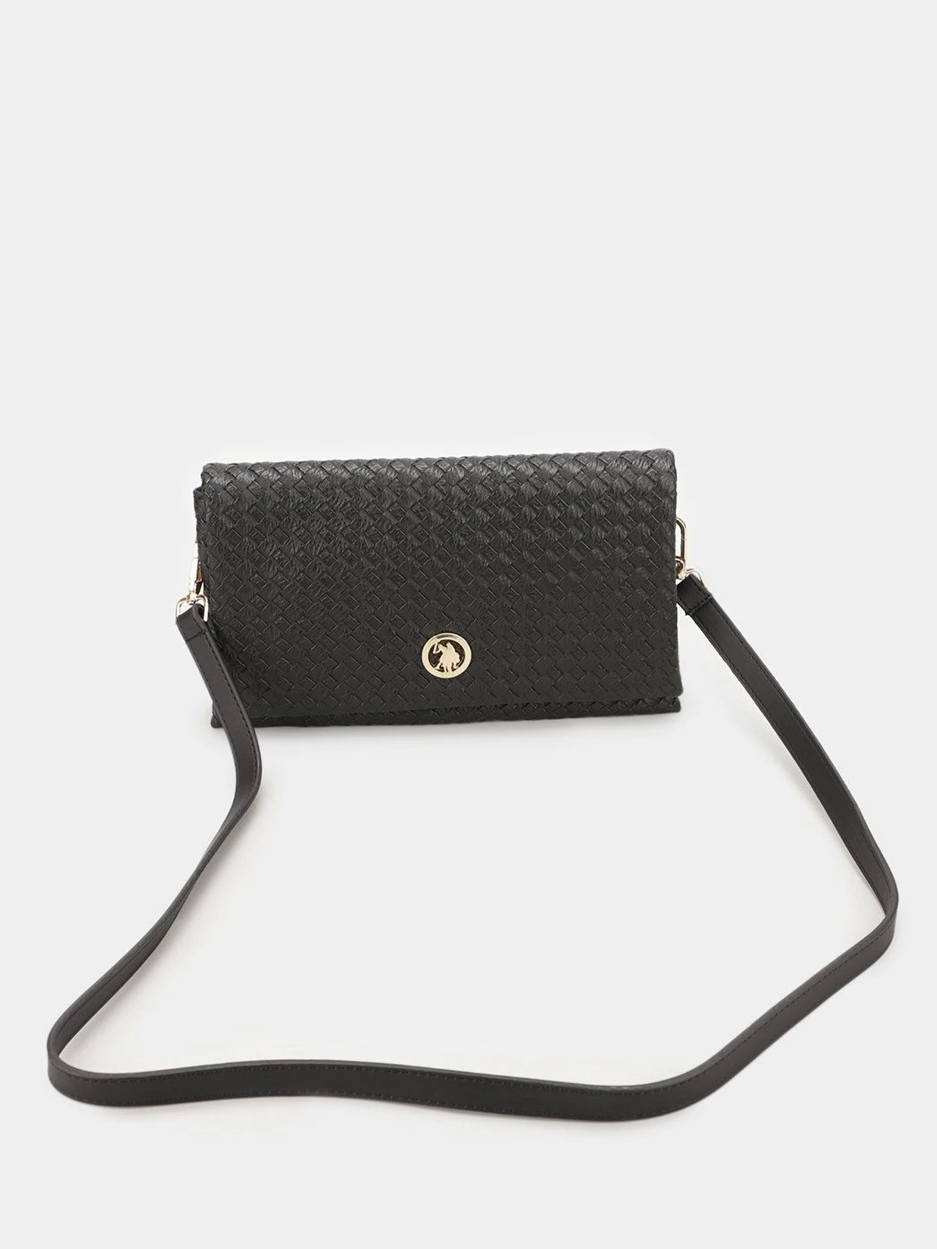 Сумки US Polo модель US8439 BLACK-BLACK Фото
