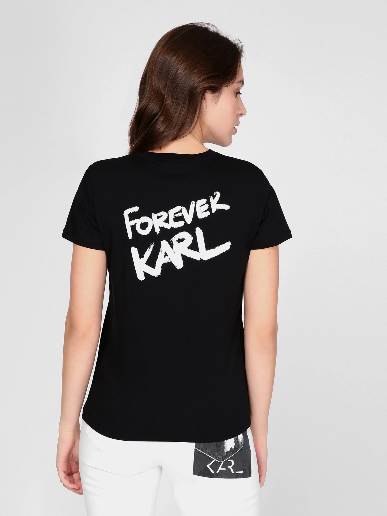 Футболки и поло Karl Lagerfeld модель 205W1702_999 Футболки и поло Karl Lagerfeld модель 205W1702_999 Фото