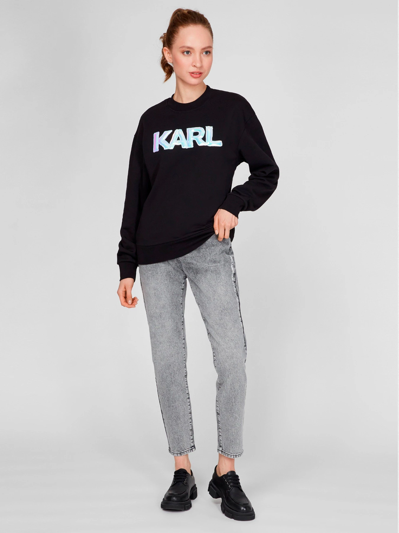 Худи и свитшоты Karl Lagerfeld модель 211W1882_999 Фото