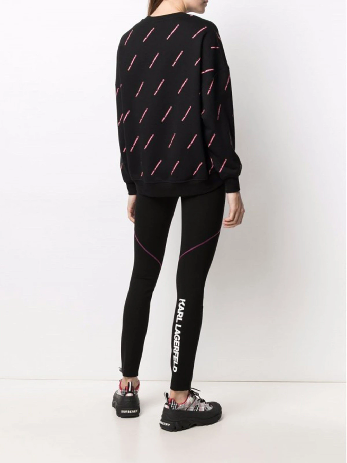 Худи и свитшоты Karl Lagerfeld модель 215W1802_999 Худи и свитшоты Karl Lagerfeld модель 215W1802_999 Фото