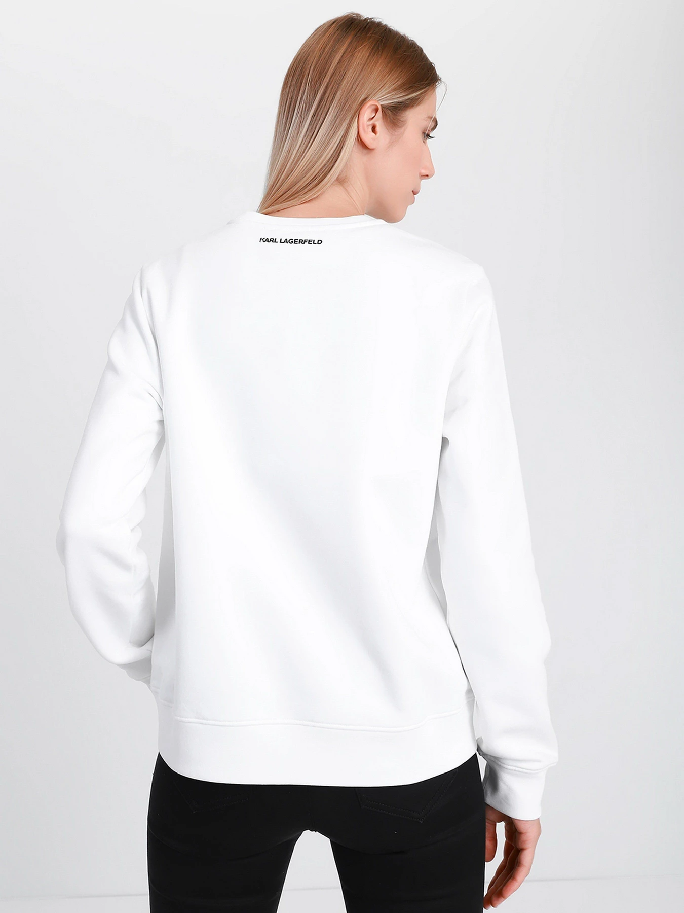 Худи и свитшоты Karl Lagerfeld модель 216W1830_100 Худи и свитшоты Karl Lagerfeld модель 216W1830_100 Фото