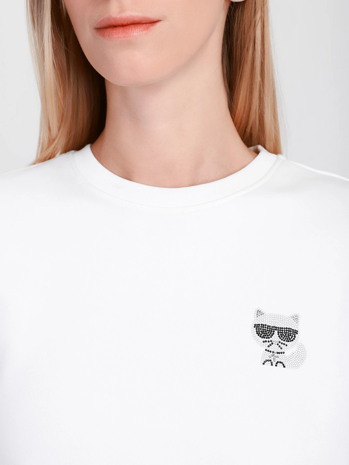 Худи и свитшоты Karl Lagerfeld модель 216W1830_100 Худи и свитшоты Karl Lagerfeld модель 216W1830_100 Фото
