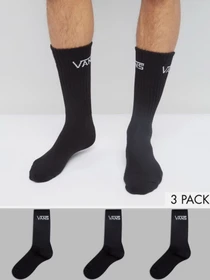 Носки и гольфы Vans Classic Crew модель VN000XSEBLK1 Фото