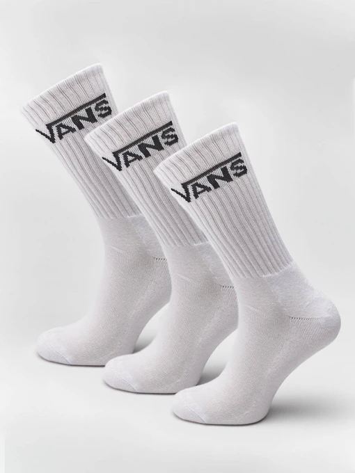 Носки и гольфы Vans Classic Crew (3 Pair PK) 42,5 - 47 модель VN000XSEWHT1 Фото