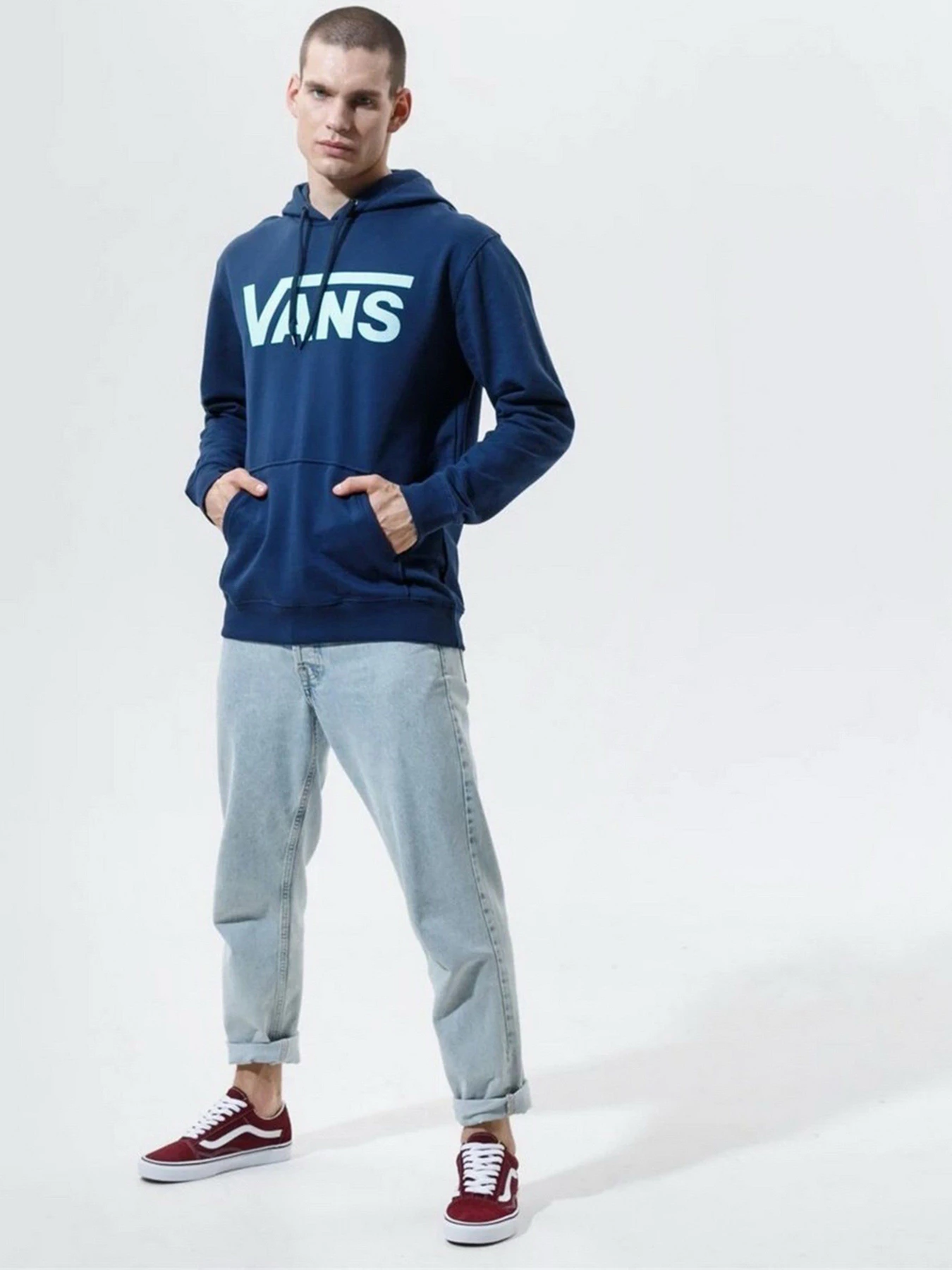 Худи и свитшоты Vans Classic Pullover II модель VN0A456BZ561 Фото