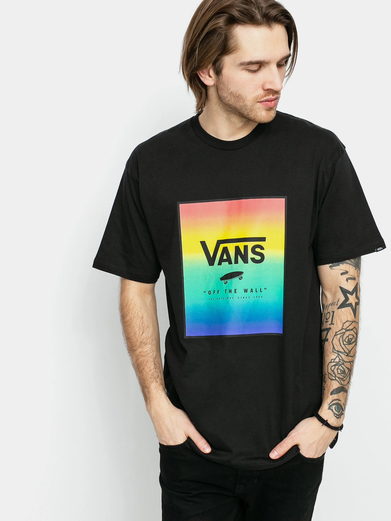 Футболки и поло Vans CLASSIC PRINT BOX модель VN0A5E7YZ4Y1 Футболки и поло Vans CLASSIC PRINT BOX модель VN0A5E7YZ4Y1 Фото
