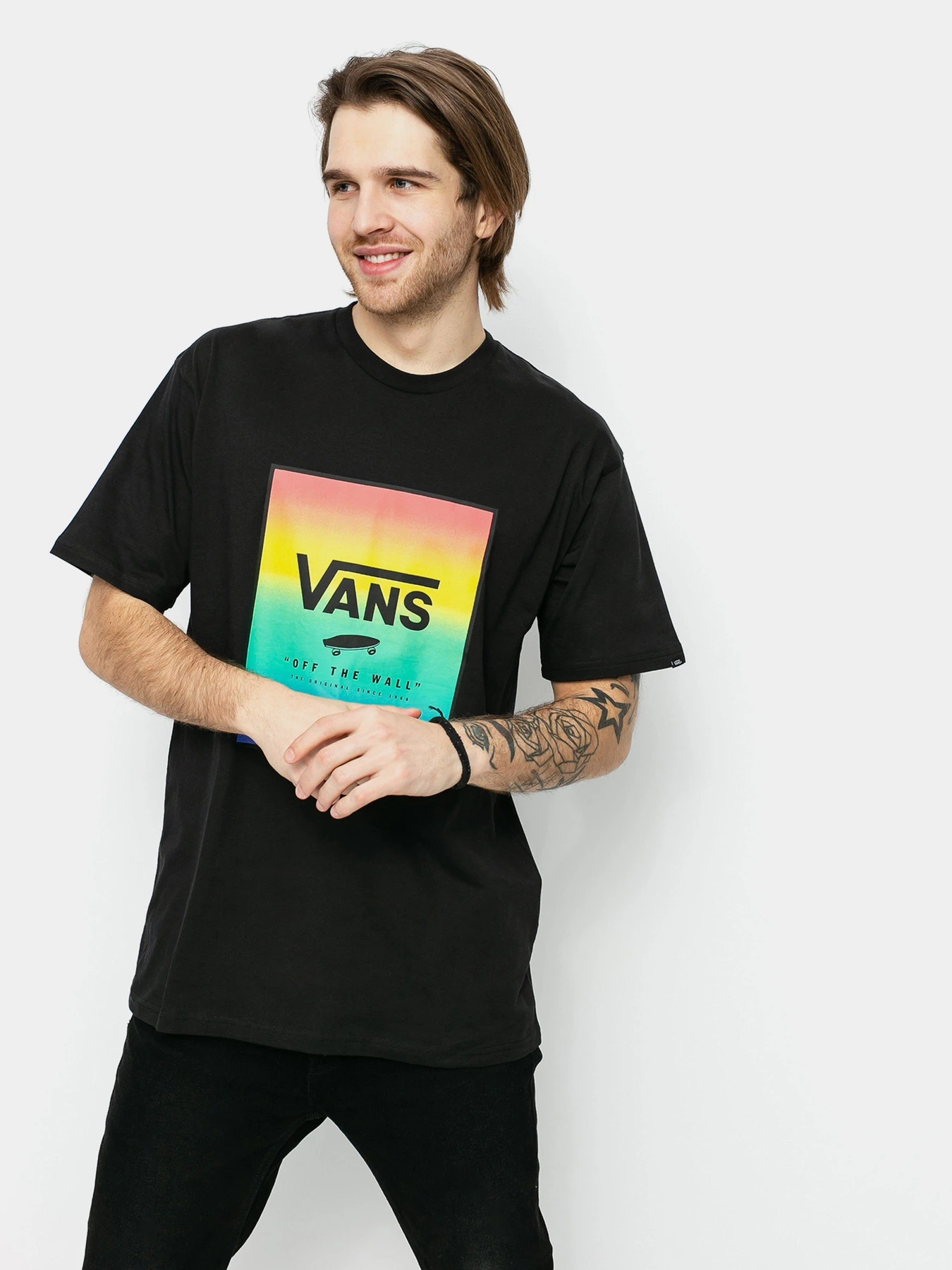 Футболки и поло Vans CLASSIC PRINT BOX модель VN0A5E7YZ4Y1 Футболки и поло Vans CLASSIC PRINT BOX модель VN0A5E7YZ4Y1 Фото