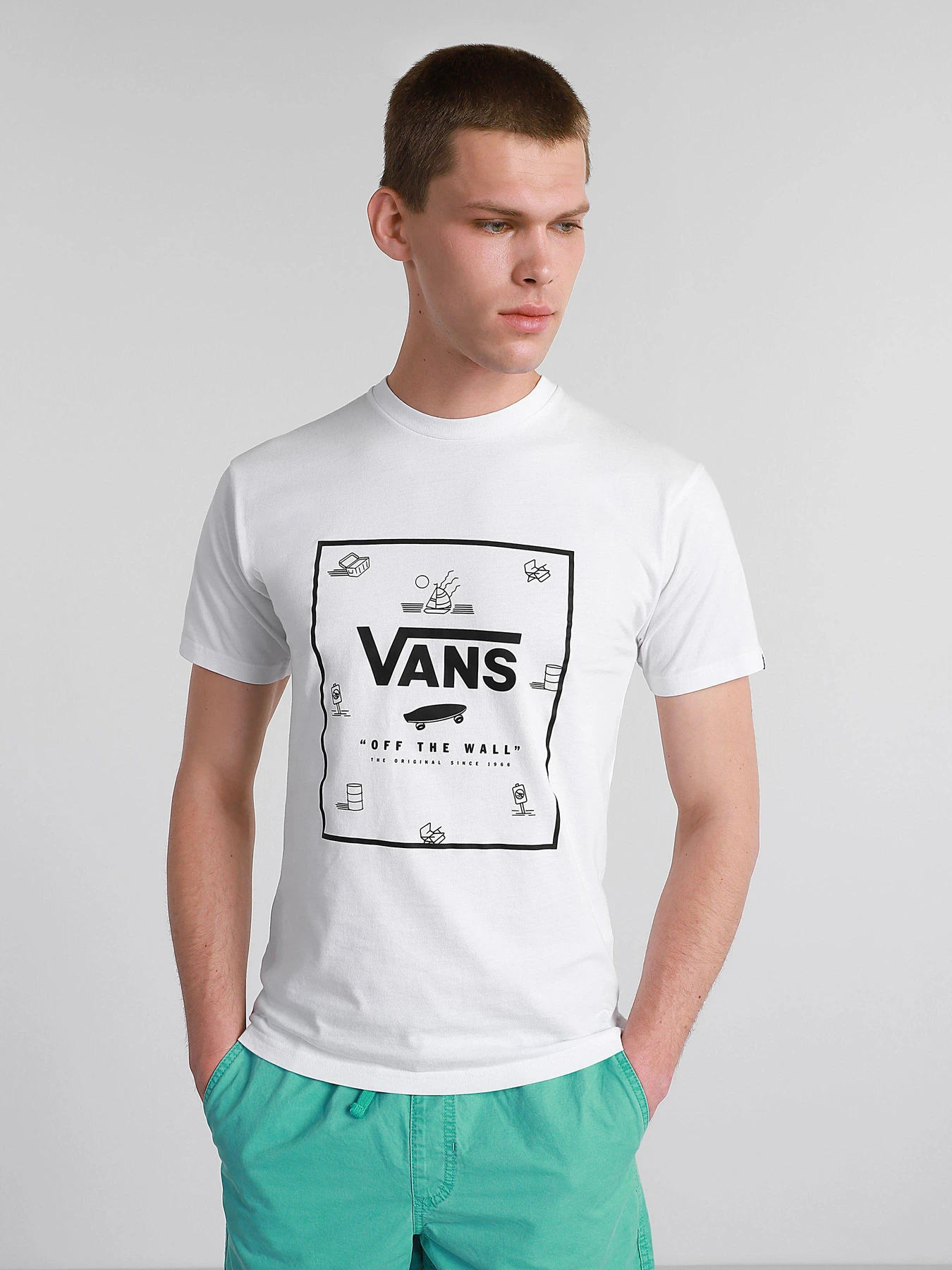 Футболки и поло Vans CLASSIC PRINT BOX модель VN0A5E7YZ5V1 Футболки и поло Vans CLASSIC PRINT BOX модель VN0A5E7YZ5V1 Фото