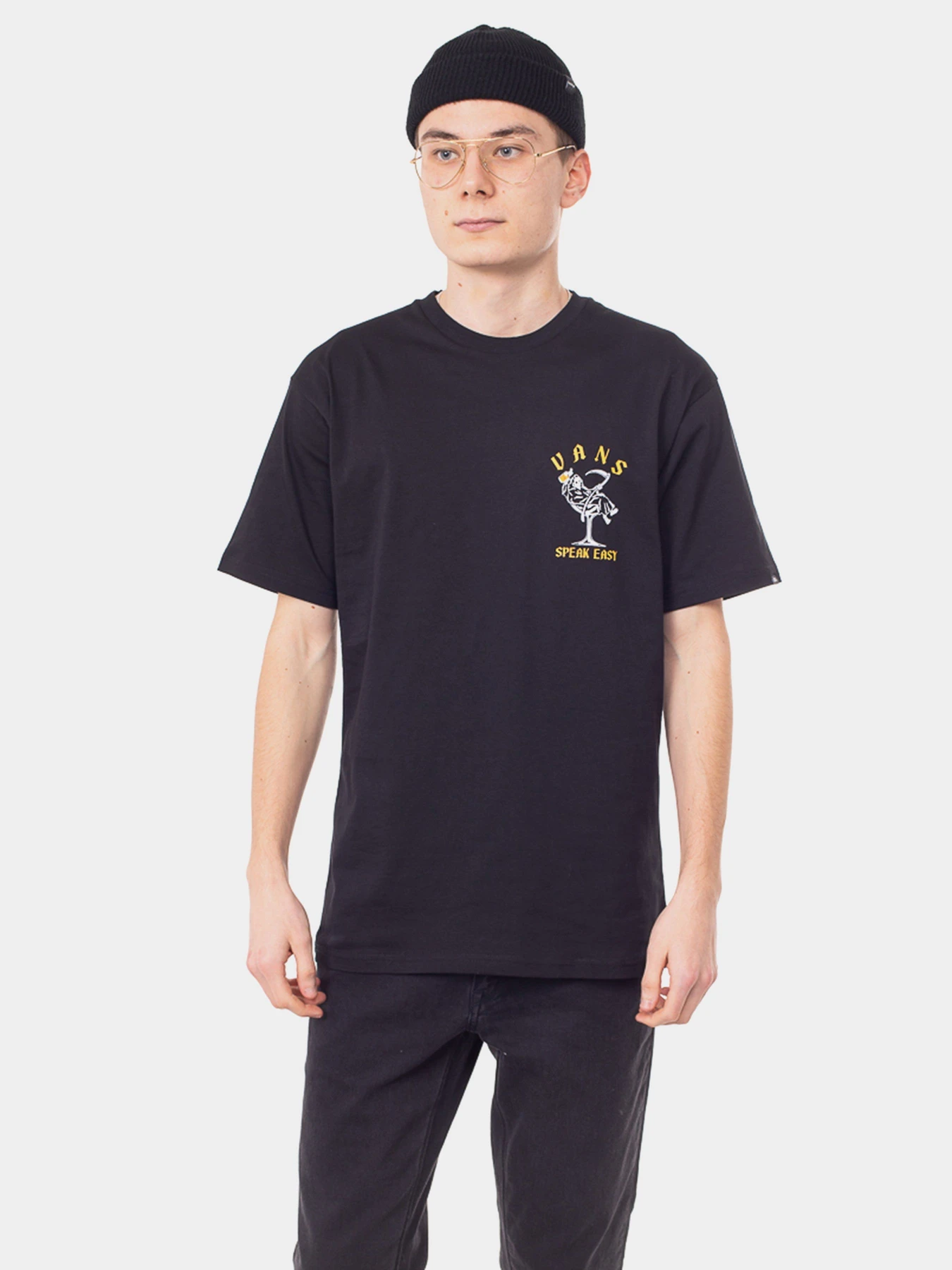 Футболки и поло Vans Speak Easy модель VN0A54CWBLK1 Футболки и поло Vans Speak Easy модель VN0A54CWBLK1 Фото