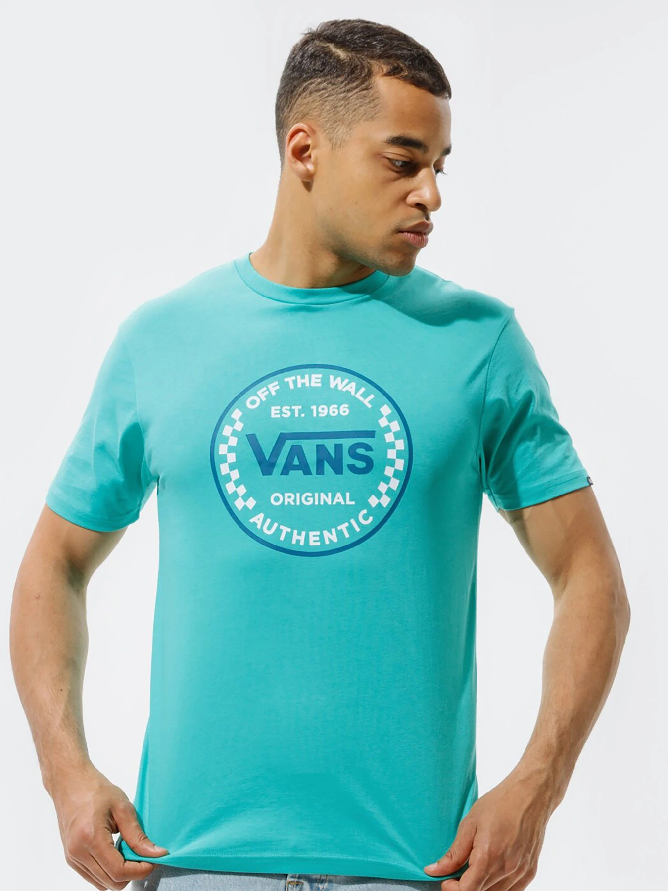 Футболки и поло Vans Authentic Checker модель VN0A54D1Z6R1 Футболки и поло Vans Authentic Checker модель VN0A54D1Z6R1 Фото