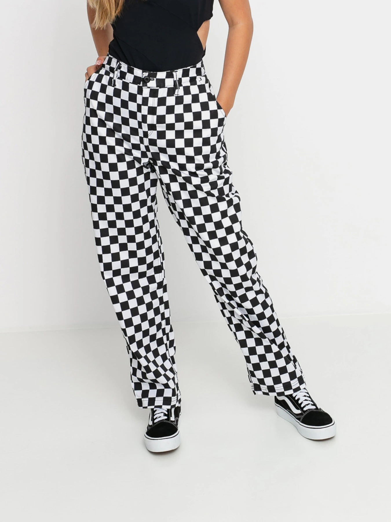 Штани Vans Authentic Chino Print модель VN0A47TW7051 Штани Vans Authentic Chino Print модель VN0A47TW7051 Фото