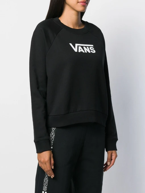 Худи и свитшоты Vans Flying V FT Boxy Crew модель VN0A47THBLK1 Фото