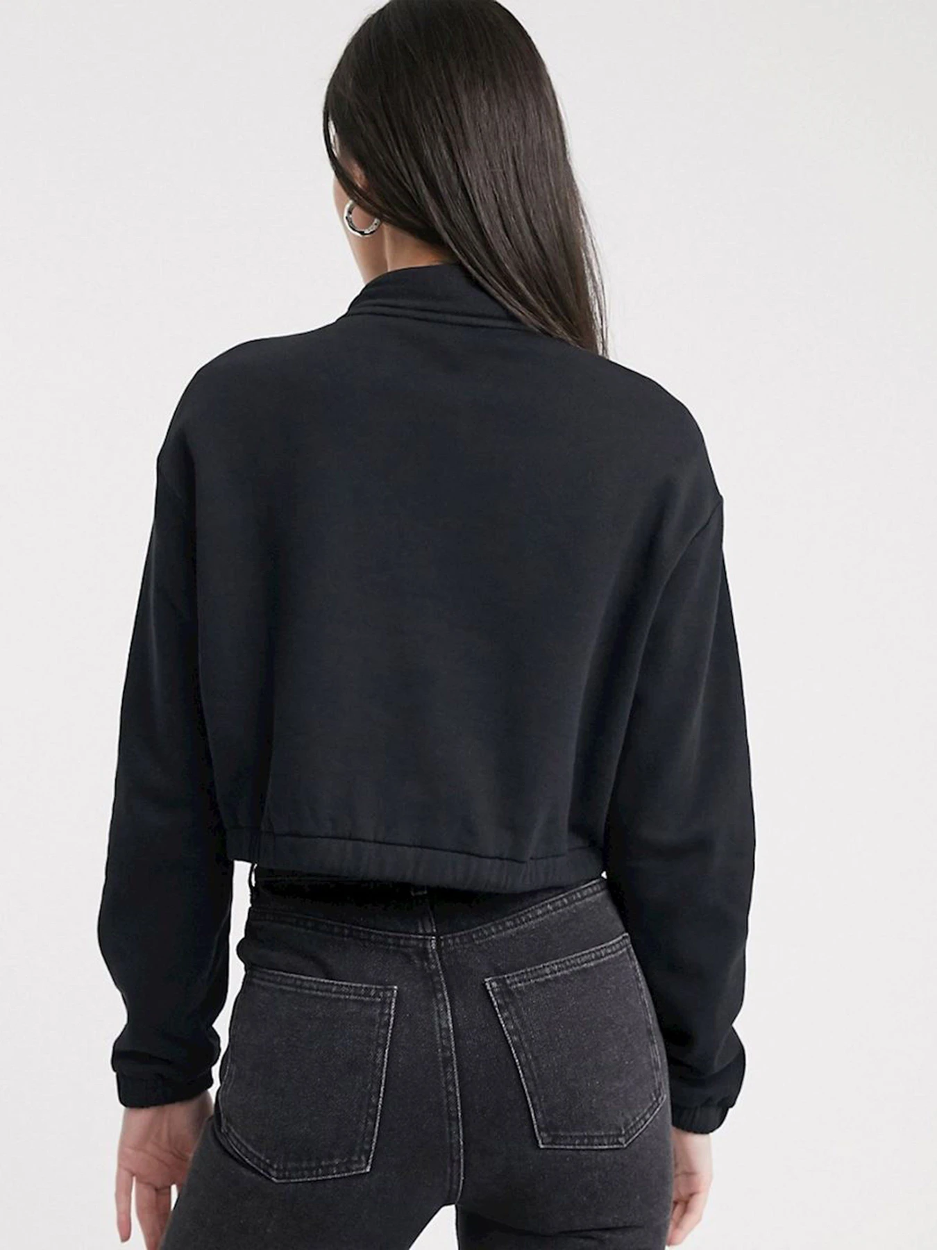 Худі та світшоти Vans Left Chest Half Zip модель VN0A4R97BLK1 Худі та світшоти Vans Left Chest Half Zip модель VN0A4R97BLK1 Фото