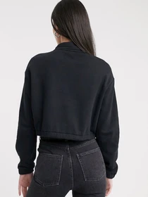 Худі та світшоти Vans Left Chest Half Zip модель VN0A4R97BLK1 Фото