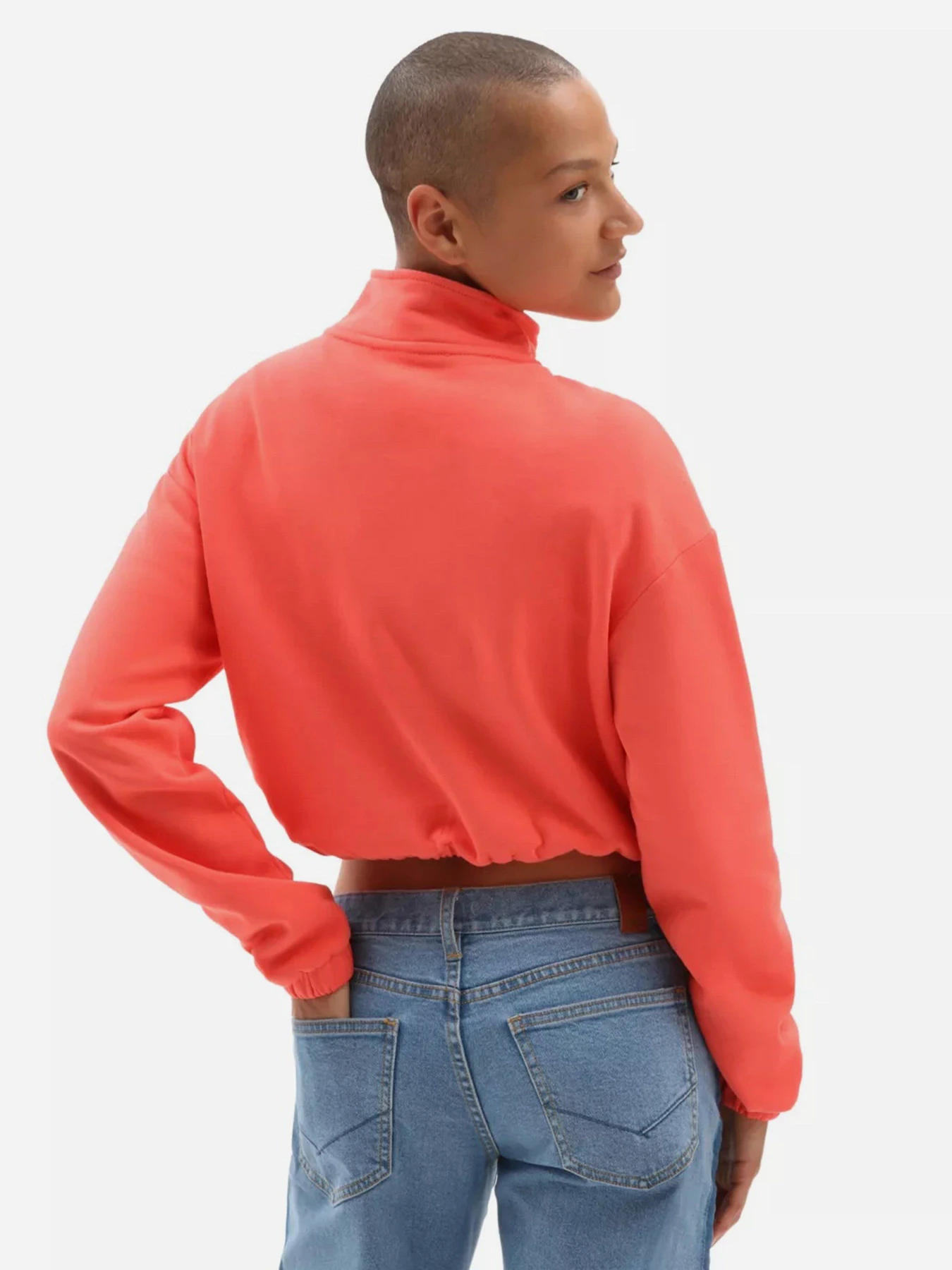 Худі та світшоти Vans Left Chest Half Zip модель VN0A4R97LM31 Худі та світшоти Vans Left Chest Half Zip модель VN0A4R97LM31 Фото