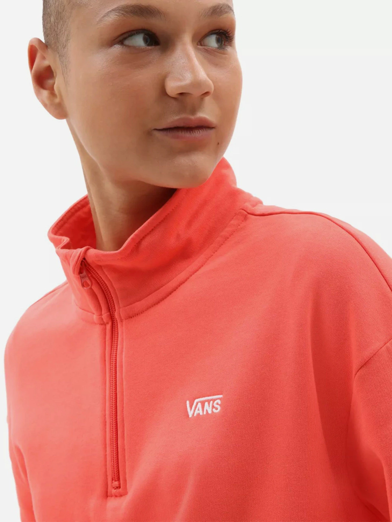 Худі та світшоти Vans Left Chest Half Zip модель VN0A4R97LM31 Худі та світшоти Vans Left Chest Half Zip модель VN0A4R97LM31 Фото