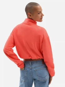 Худі та світшоти Vans Left Chest Half Zip модель VN0A4R97LM31 Фото
