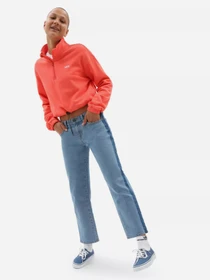 Худі та світшоти Vans Left Chest Half Zip модель VN0A4R97LM31 Фото