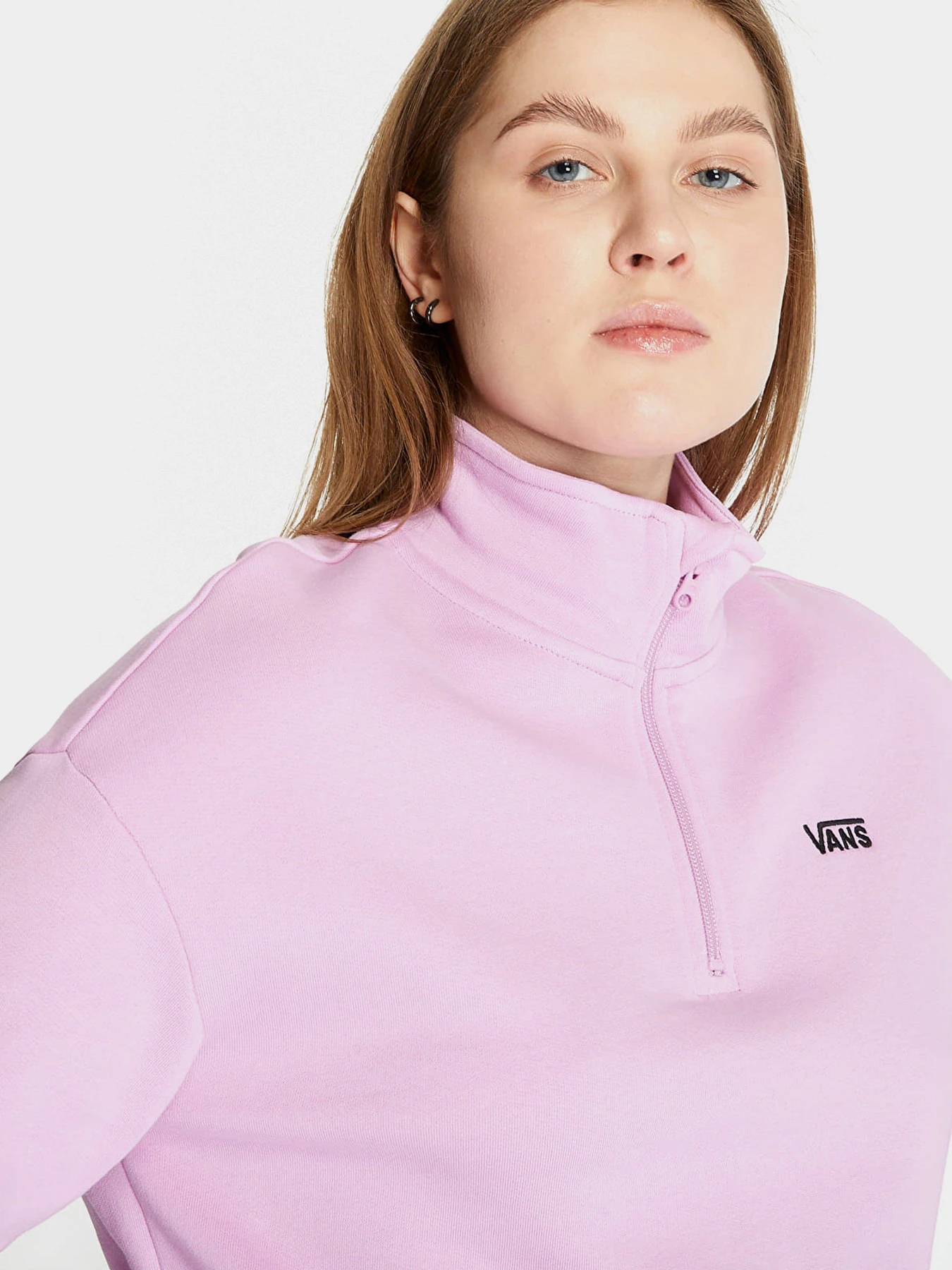 Худі та світшоти Vans Left Chest Half Zip модель VN0A4R970FS1 Худі та світшоти Vans Left Chest Half Zip модель VN0A4R970FS1 Фото