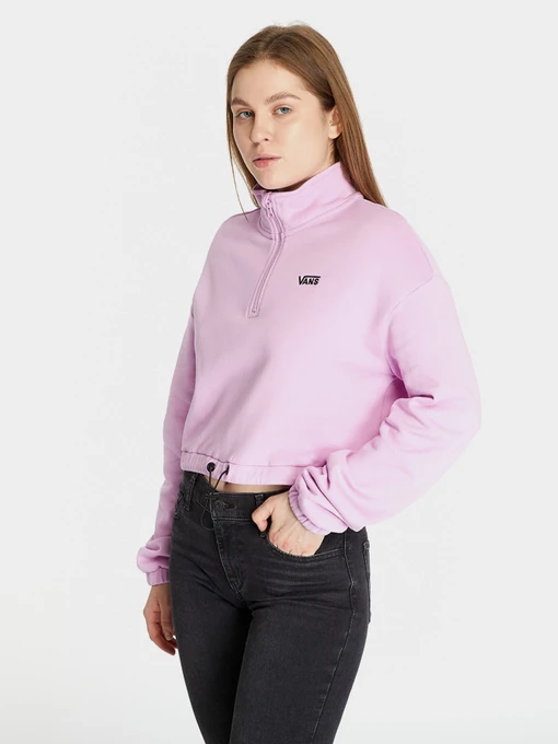Худи и свитшоты Vans Left Chest Half Zip модель VN0A4R970FS1 Фото