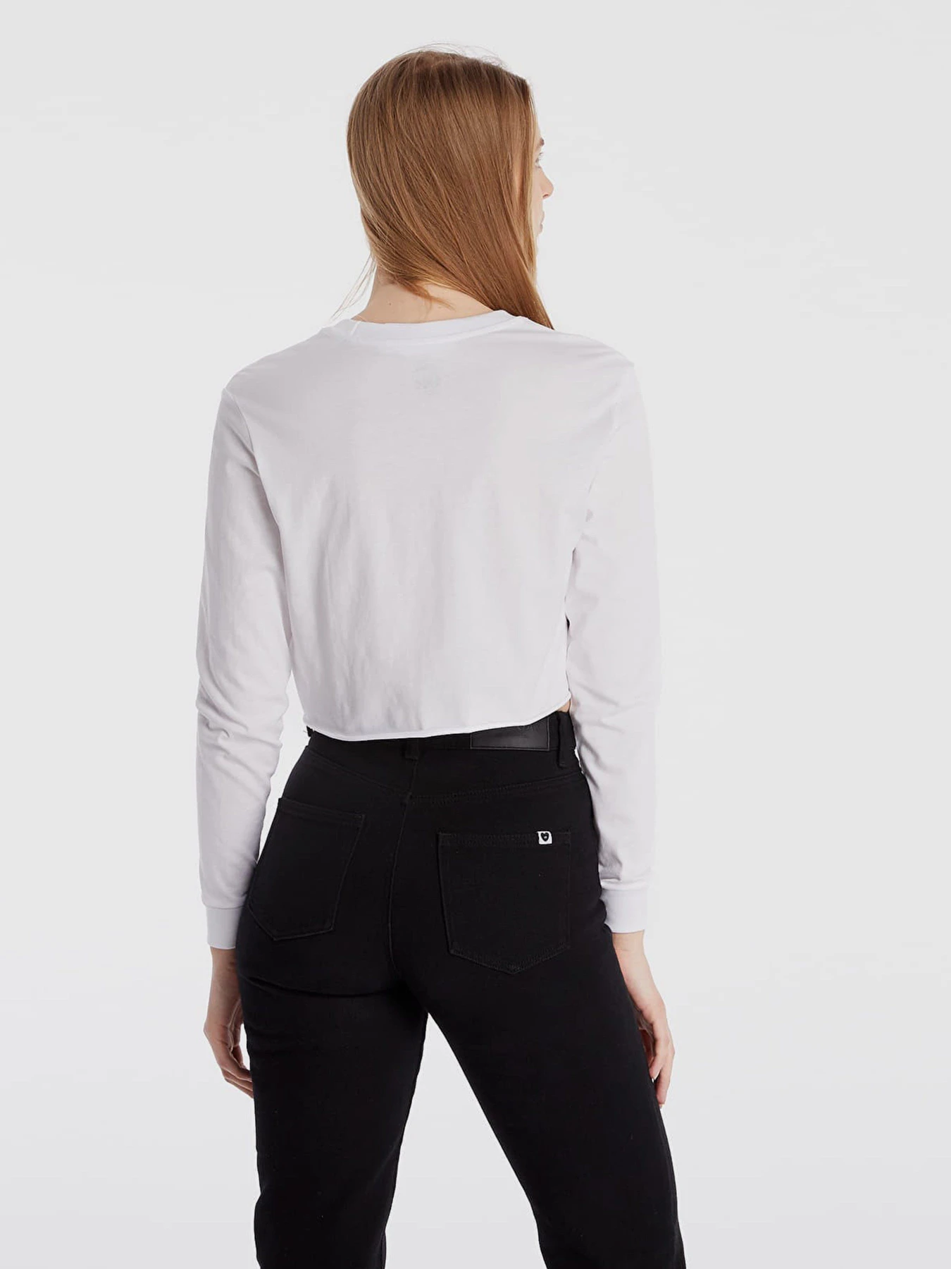 Худі та світшоти Vans Junior V Long Sleeve Cropped модель VN0A4OUQWHT1 Худі та світшоти Vans Junior V Long Sleeve Cropped модель VN0A4OUQWHT1 Фото