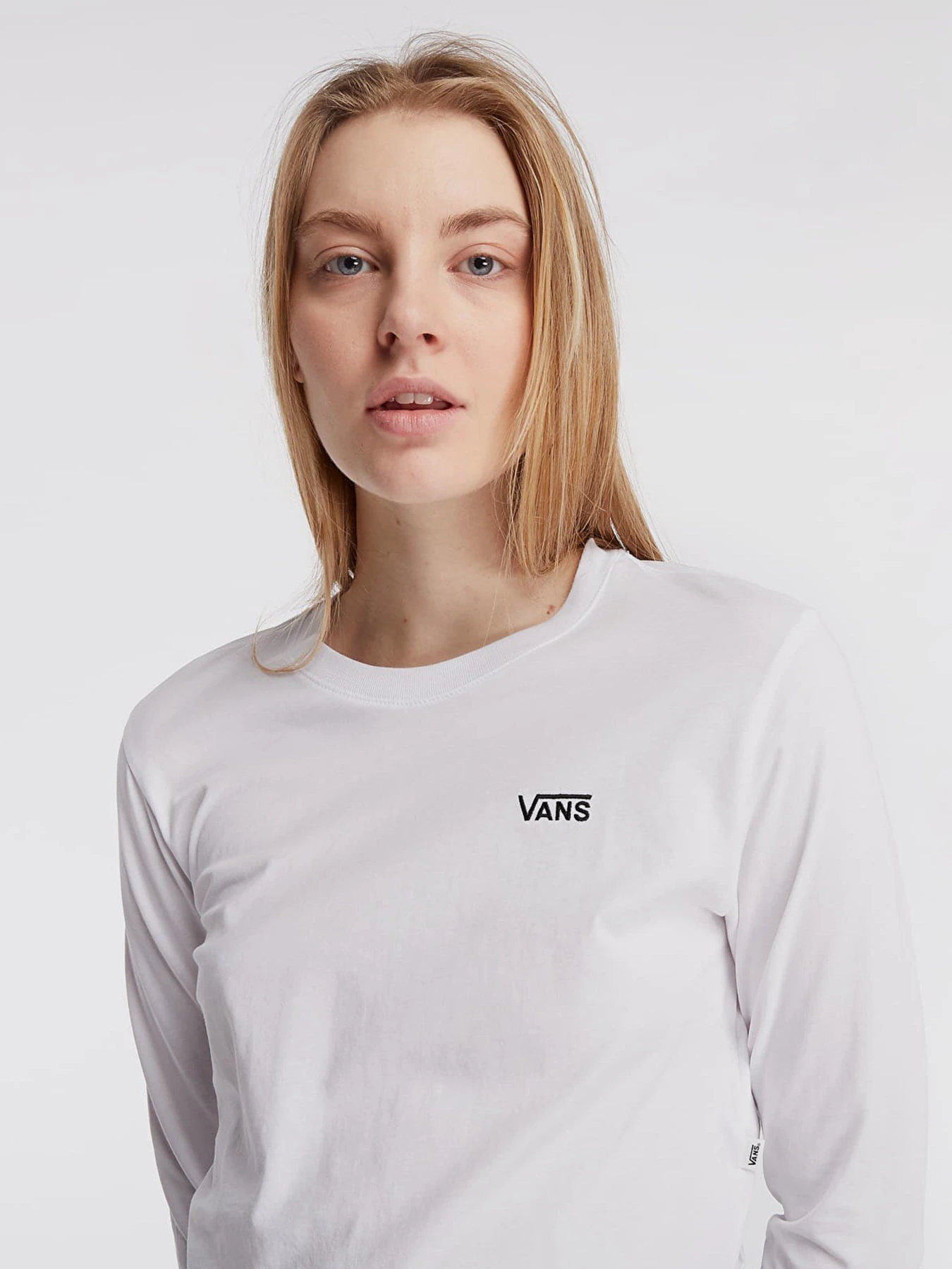 Худі та світшоти Vans Junior V Long Sleeve Cropped модель VN0A4OUQWHT1 Худі та світшоти Vans Junior V Long Sleeve Cropped модель VN0A4OUQWHT1 Фото