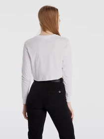 Худі та світшоти Vans Junior V Long Sleeve Cropped модель VN0A4OUQWHT1 Фото