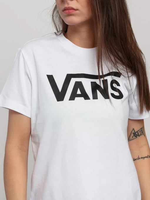 Бавовняна Жіноча Футболка Vans Flying V Crew фото 3