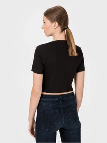 Футболки і поло Vans Flying V Crop Crew Sport модель VN0A54QUBLK1 Фото