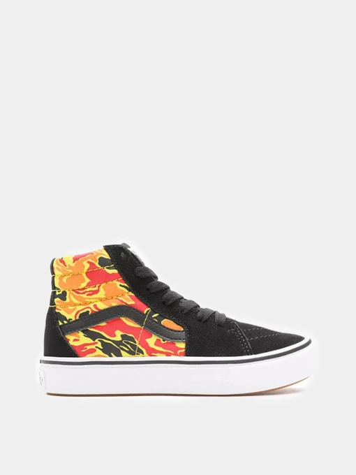 Кеды Vans FLAME CAMO COMFYCUSH SK8-HI модель VN0A4UVX31O1 Фото