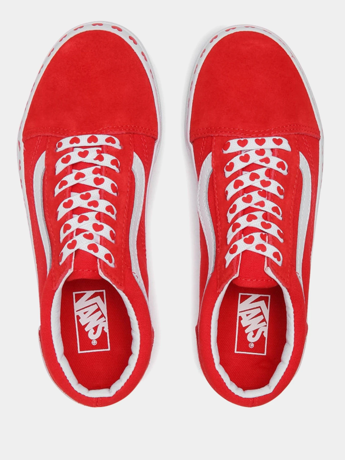 Кеди Vans Heart Foxing Kids Old Skool модель VN0A4UHZ30V1 Фото