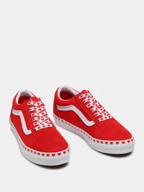 Кеди Vans Heart Foxing Kids Old Skool модель VN0A4UHZ30V1 Фото