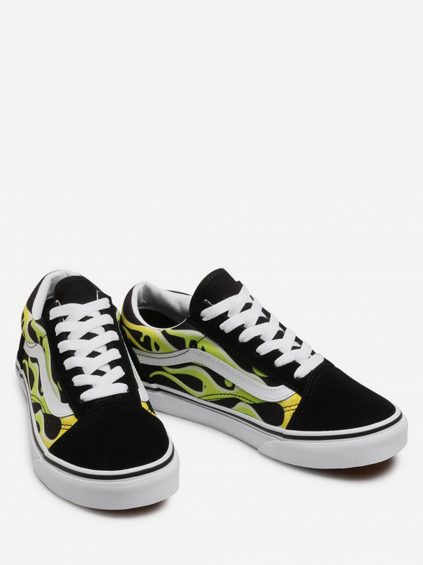 Кеди Vans Old Skool Slime Flame модель VN0A4UHZ31M1 Фото