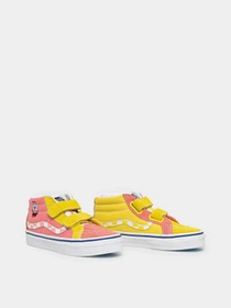 Кеди Vans X SpongeBob Kids Sk8-Mid Reissue модель VN00018T9ES1 Фото