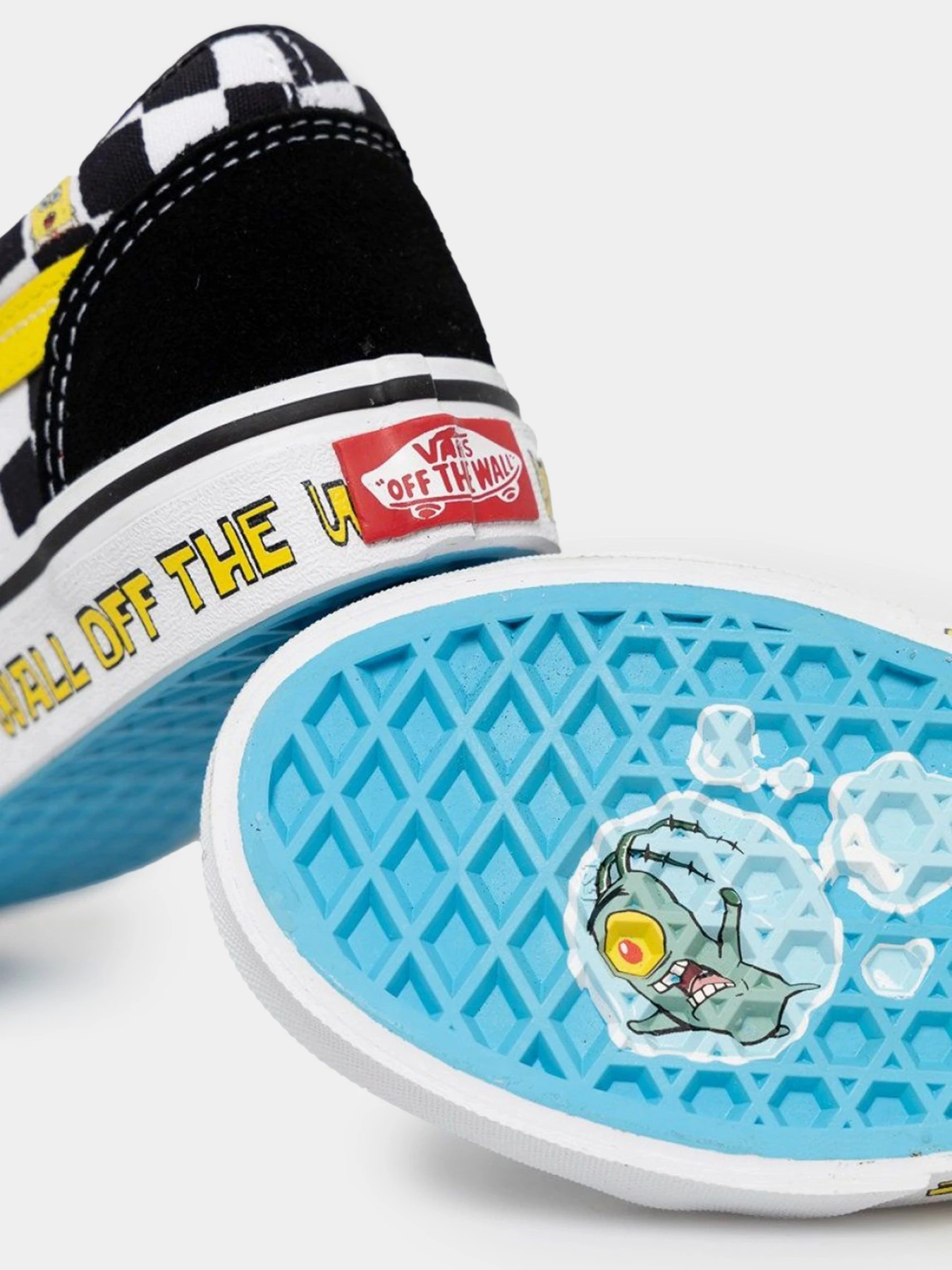 Кеди Vans X SpongeBob Kids Old Skool модель VN000W9T9EK1 Кеди Vans X SpongeBob Kids Old Skool модель VN000W9T9EK1 Фото