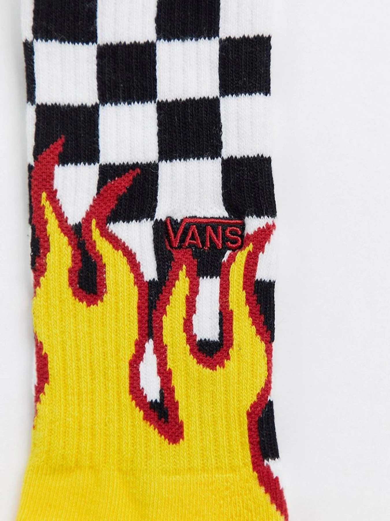 Шкарпетки та гольфи Vans Flame Check Crew модель VN0A4TQIZIA1 Шкарпетки та гольфи Vans Flame Check Crew модель VN0A4TQIZIA1 Фото